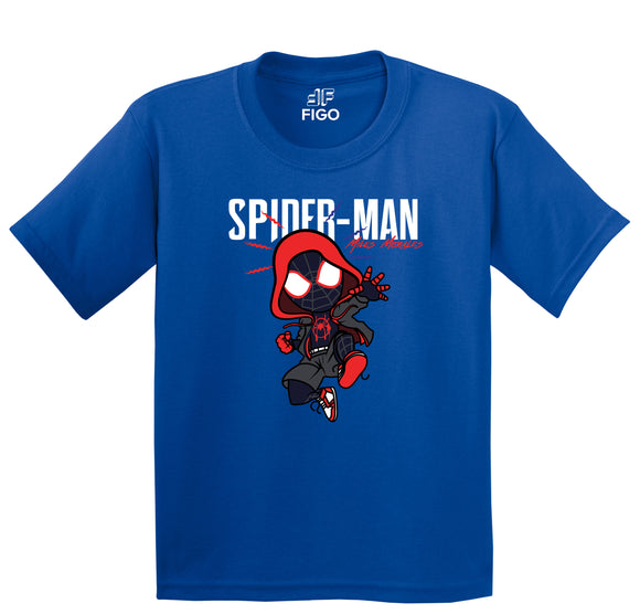 Figo Kids - Royal Blue Spider-Man T-Shirt