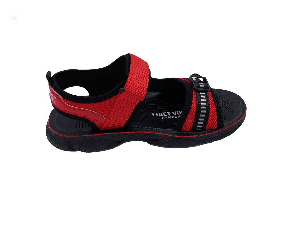 Imported Red Black Sport Sandal SuperCart.pk