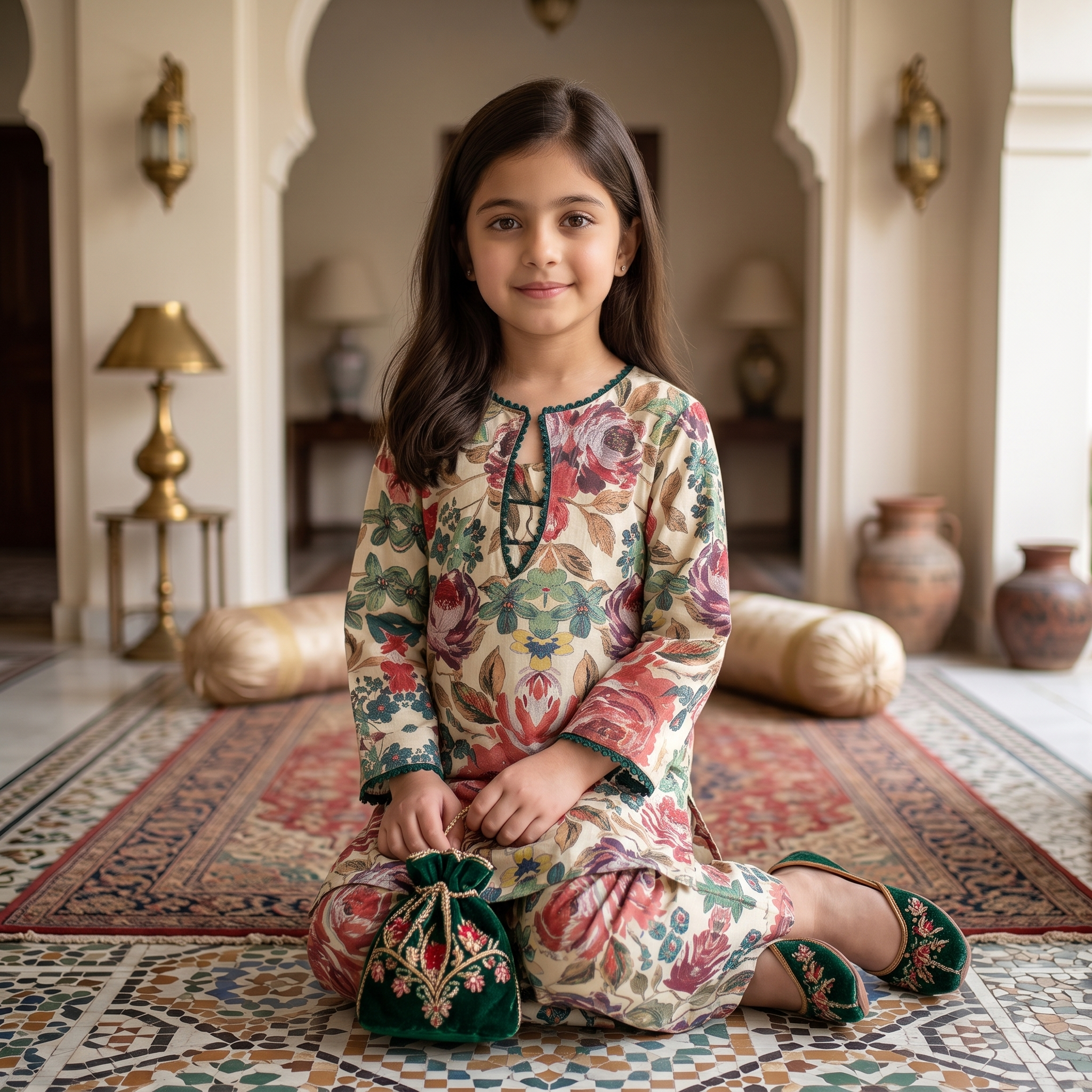 Figo -Mehr-Un-Nisa Co-Ord Set