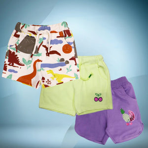 Figo - Pack of 3 Infant Short - 10