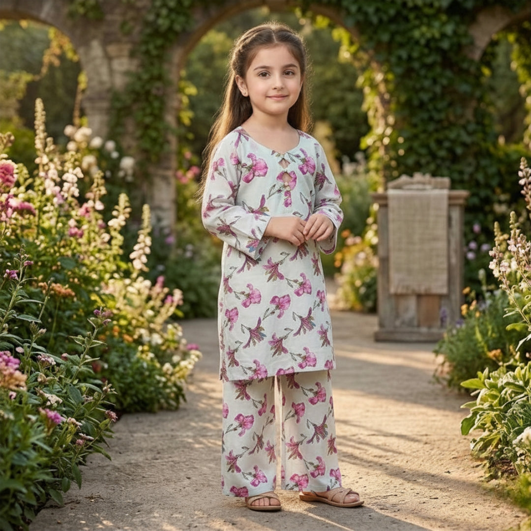 Figo - Petal Pixie Co-Ord Set (Lawn)