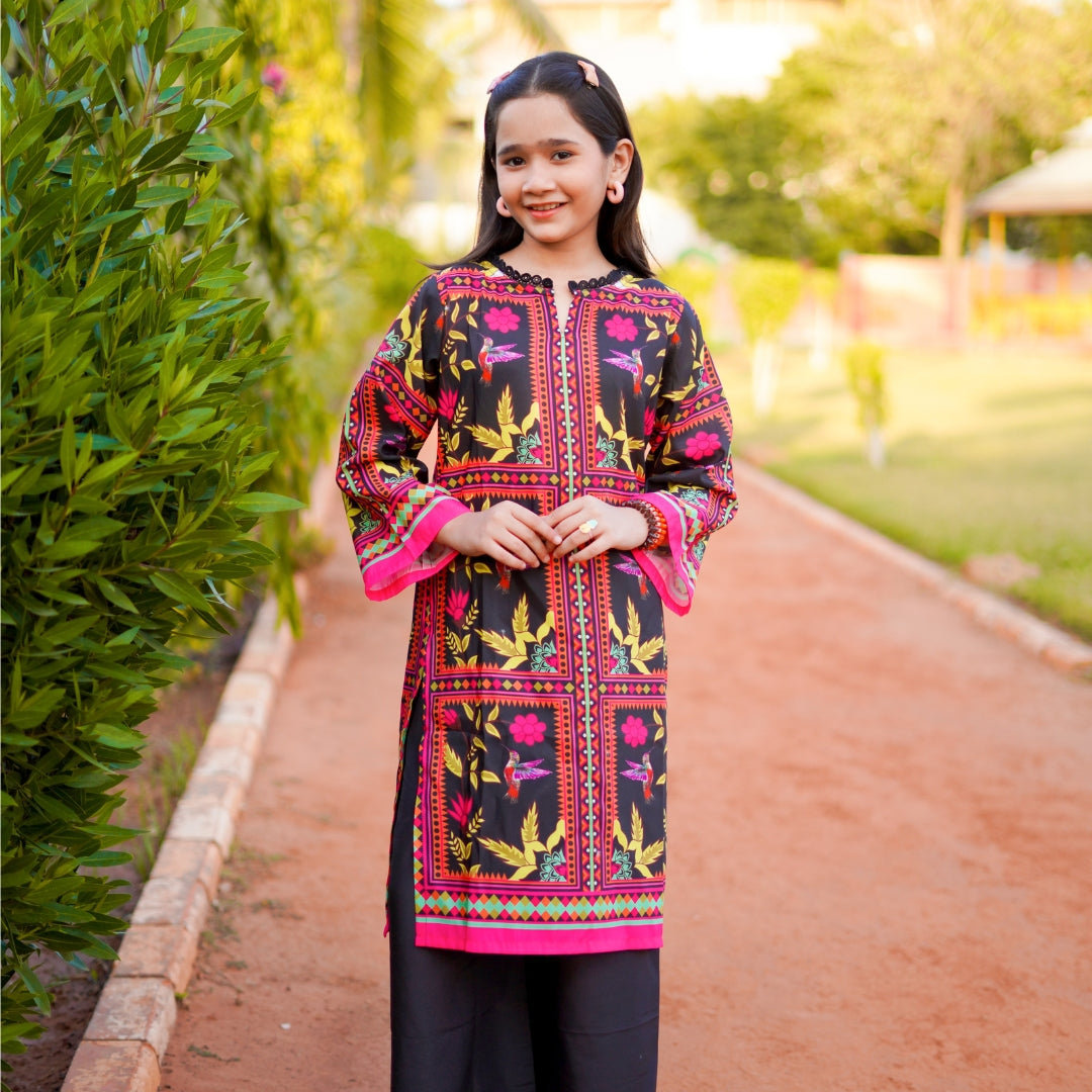 Figo - Dark Bloom Co-Ord Set