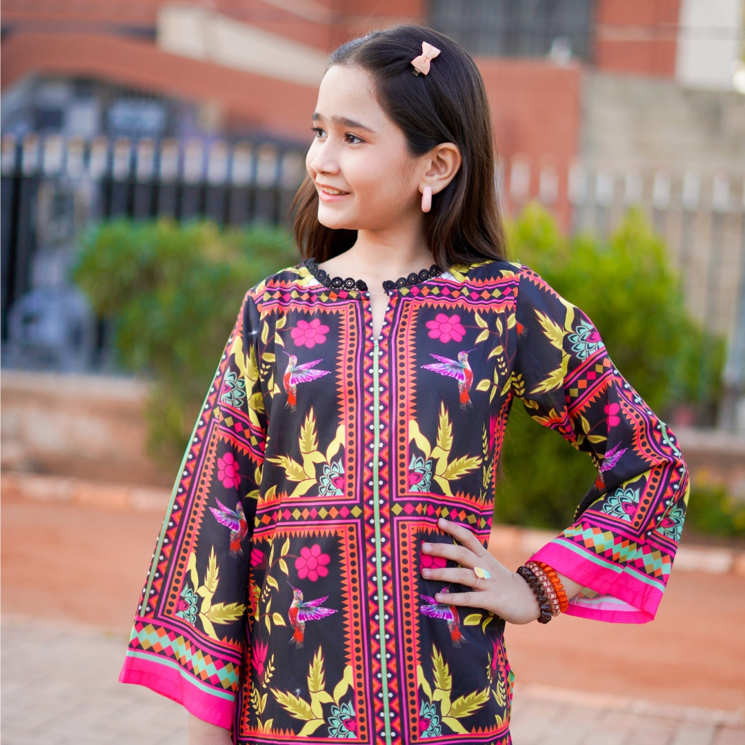 Figo - Dark Bloom Co-Ord Set