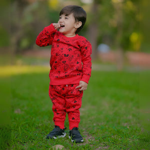 Figo - Red Mickey World Track Suit