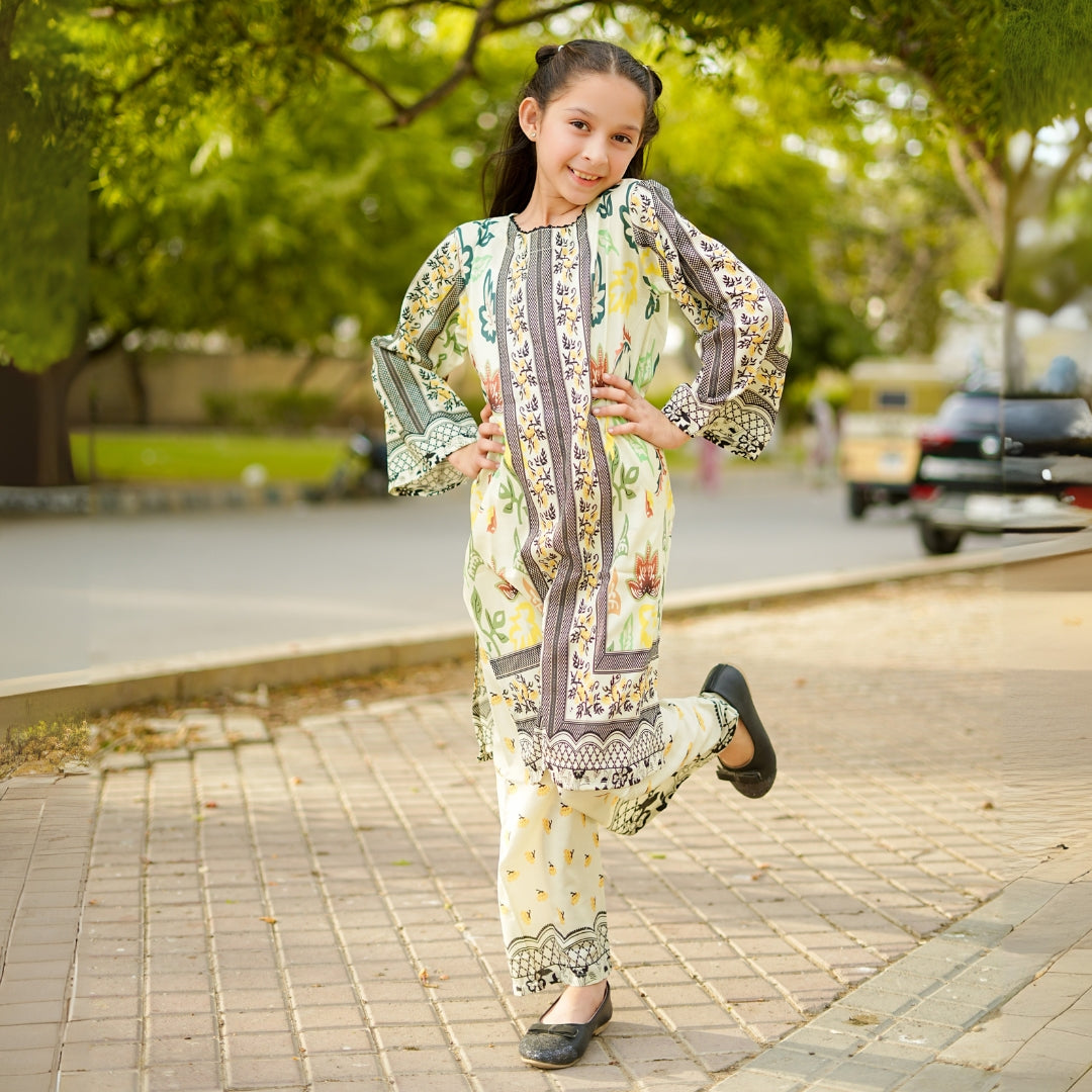 Figo - Pastel Meadow Co-Ord Set