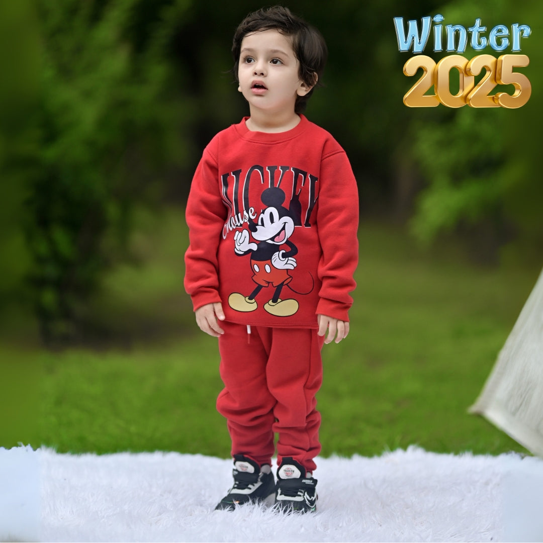 Figo - Red Mickey Track Suit
