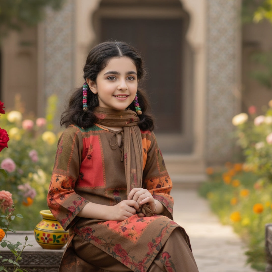 Figo - Sienna Petals Co-Ord Set