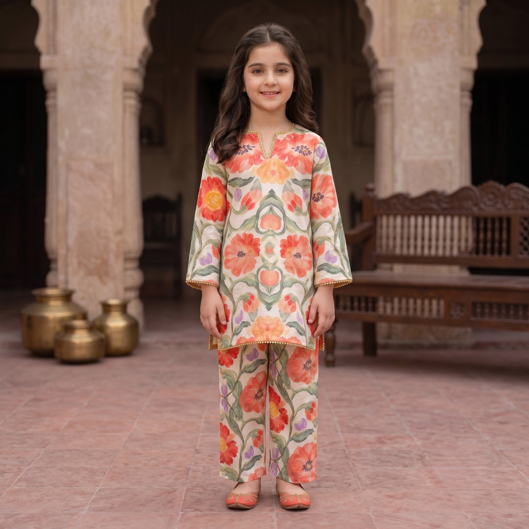 Figo - Gul-e-Lala Co-Ord Set