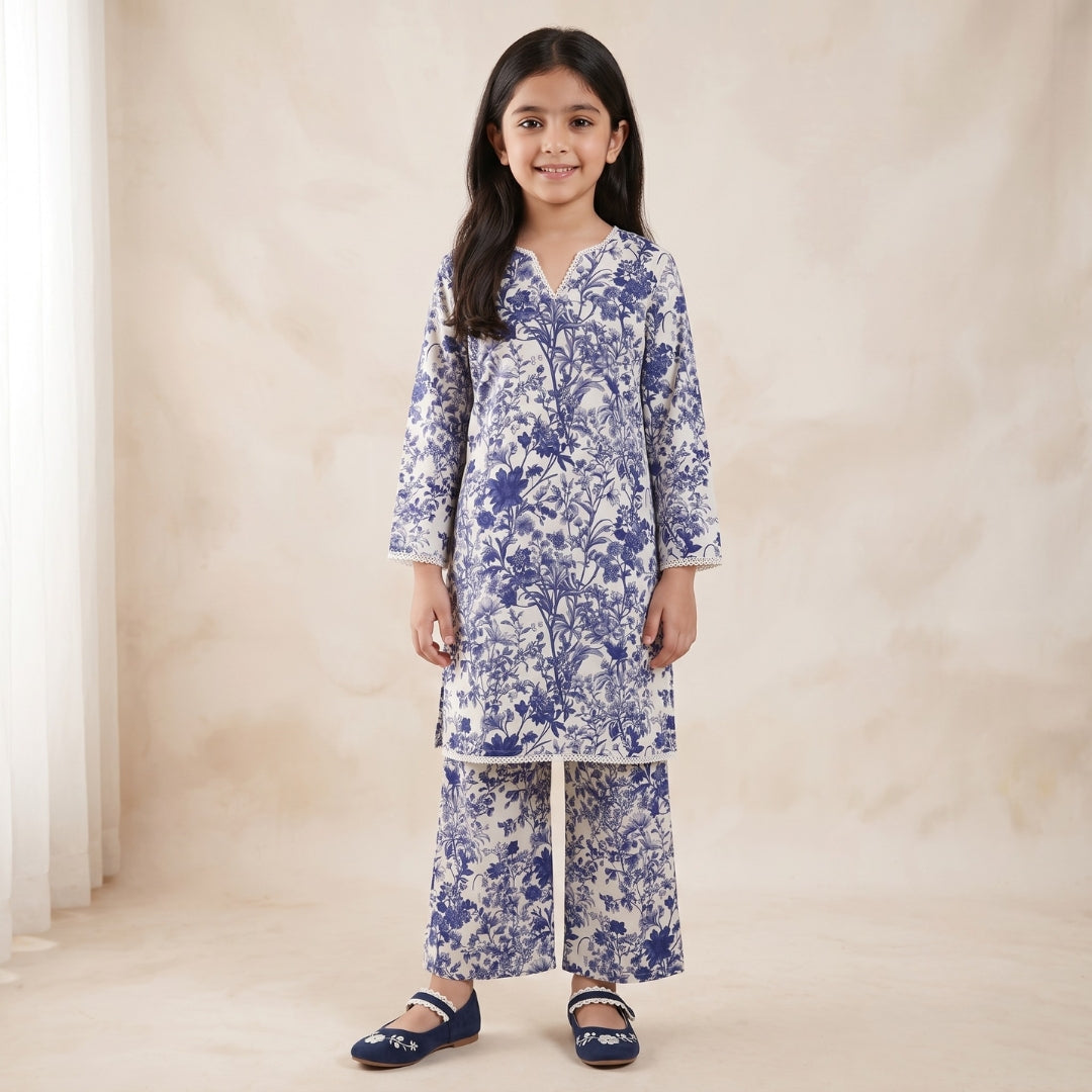 Figo - Azure Meadow Co-Ord Set