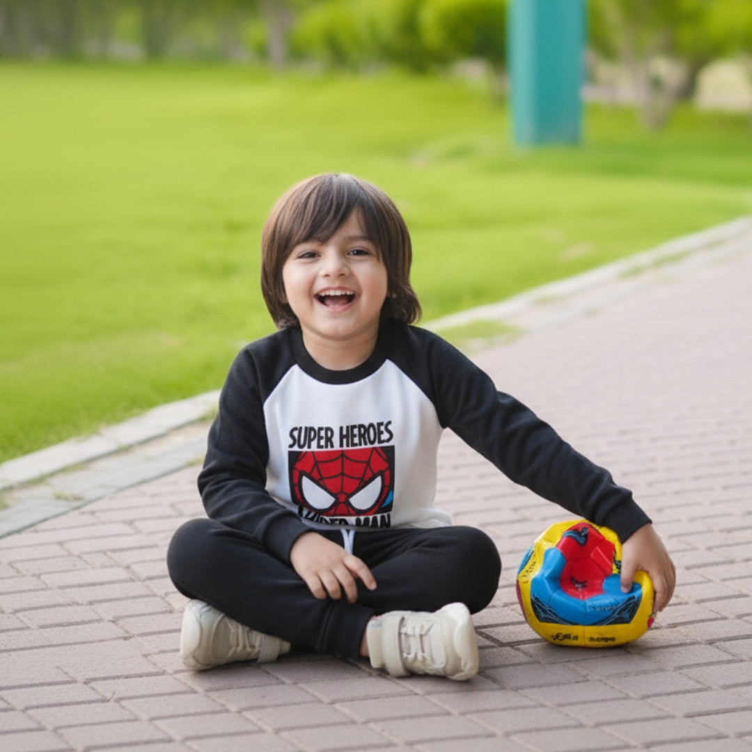 Figo - Spider Man Raglan Track Suit