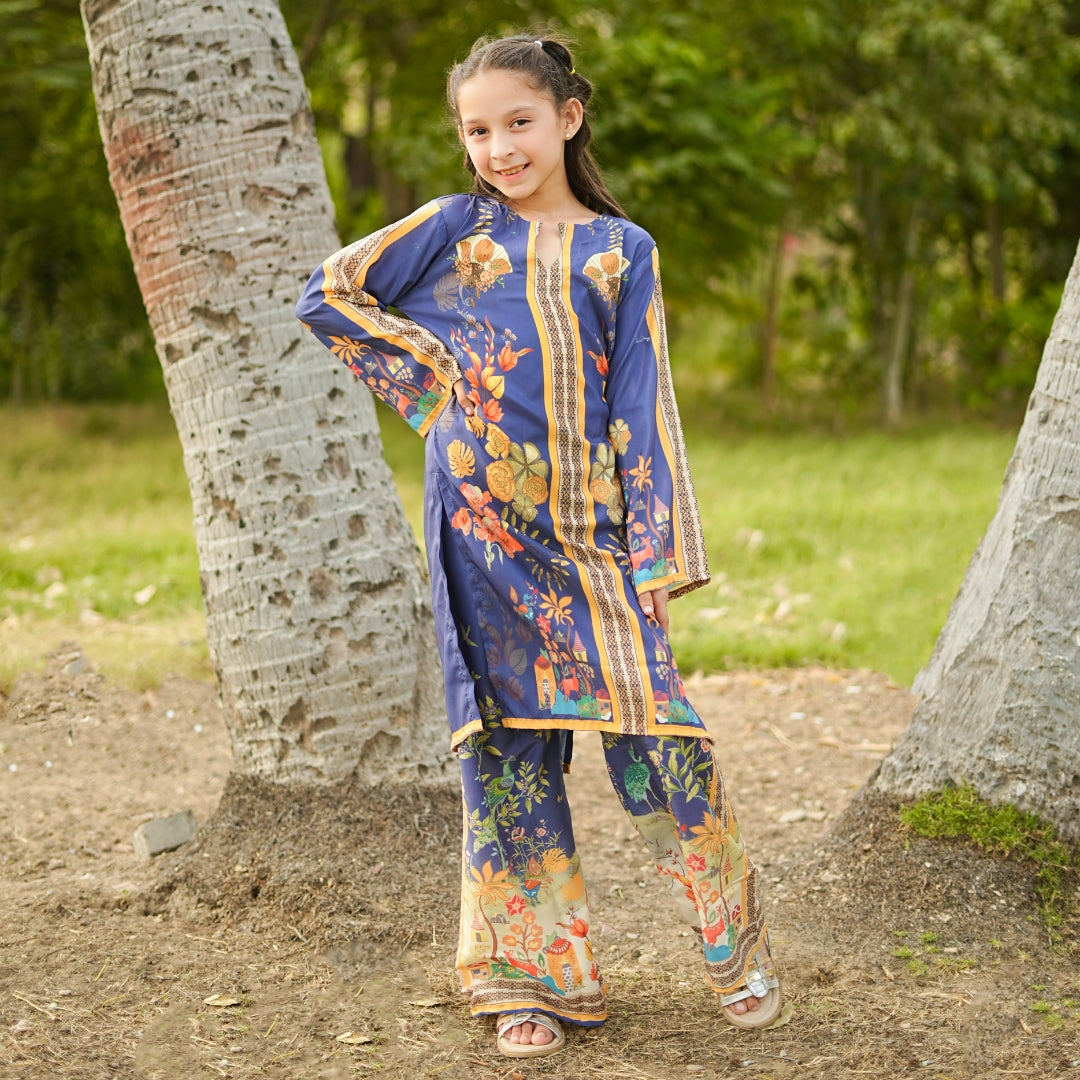 Figo - Navy Crush Co-Ord Set