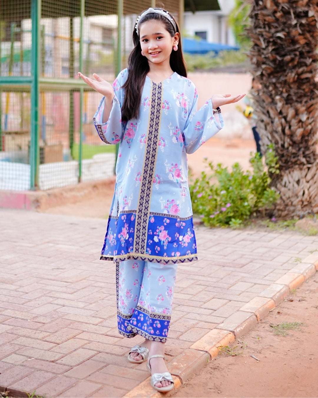 Figo - Cool Blue Co-Ord Set