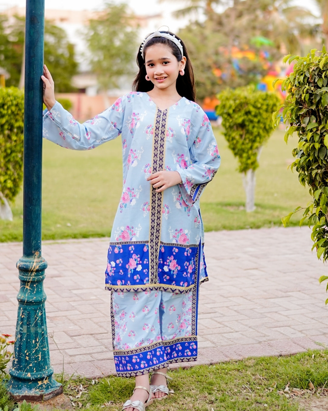 Figo - Cool Blue Co-Ord Set