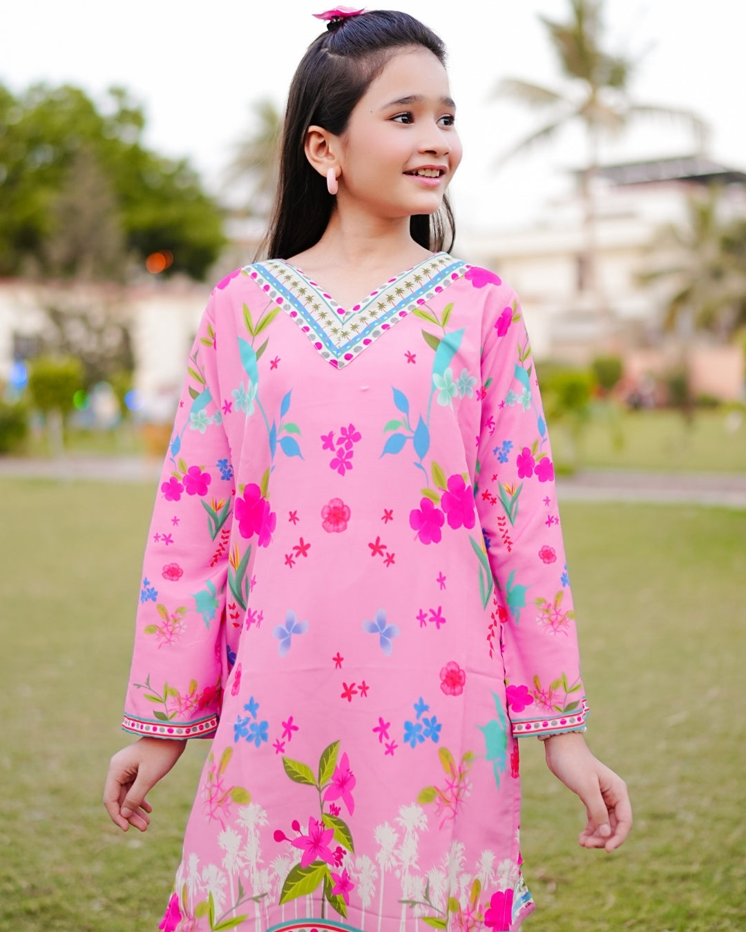 Figo - Pink Bloom Co-Ord Set