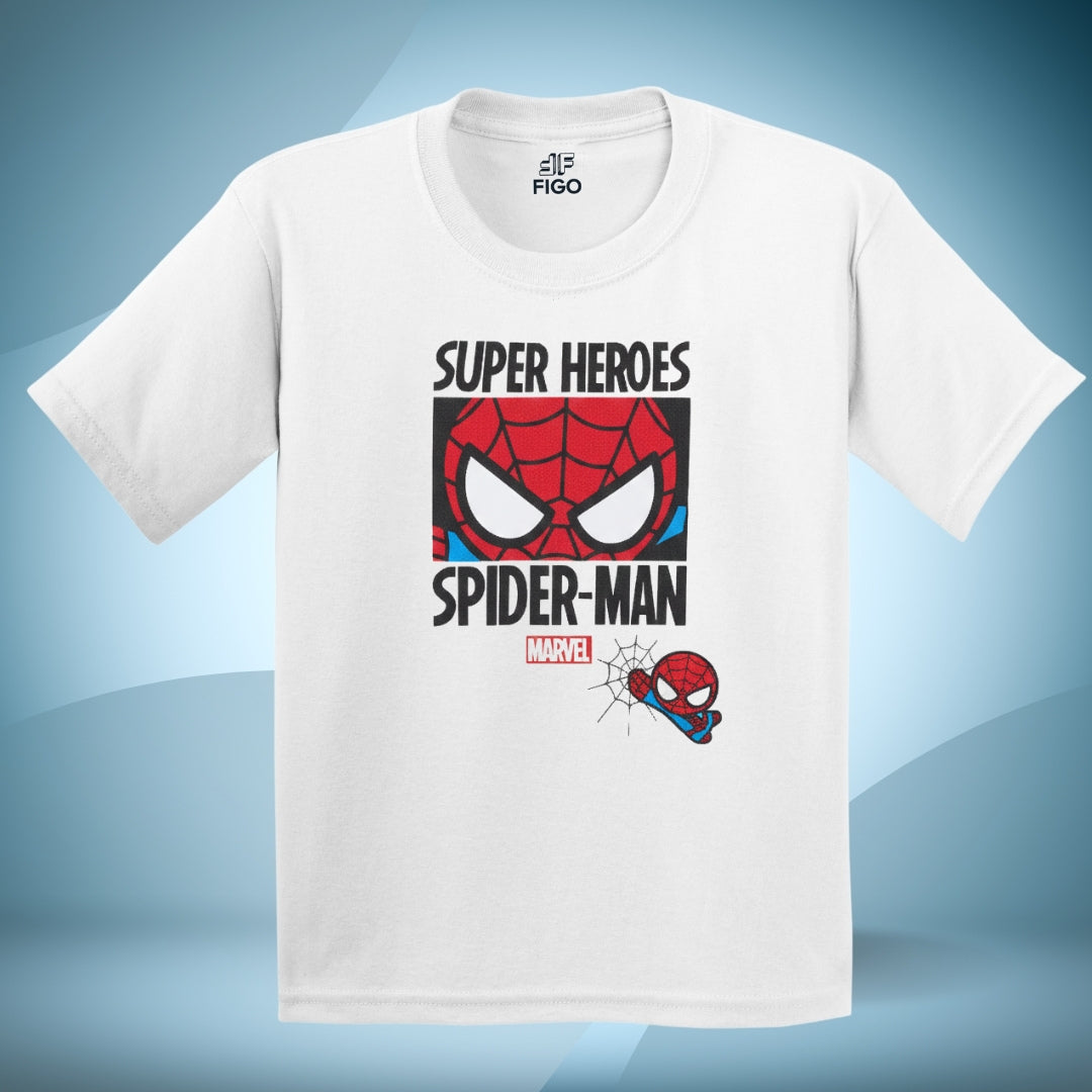 Figo Kids - White Spider T-Shirt