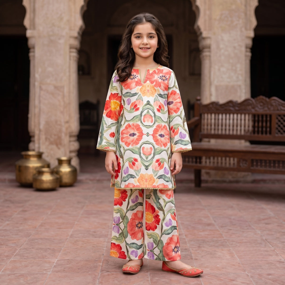 Figo - Gul-e-Lala Co-Ord Set