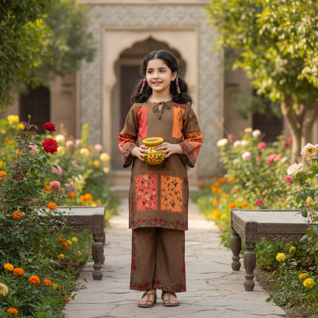 Figo - Sienna Petals Co-Ord Set