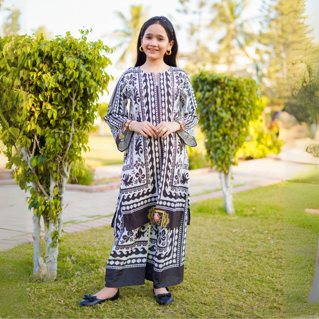 Figo - Monochrome Bliss Co-Ord Set