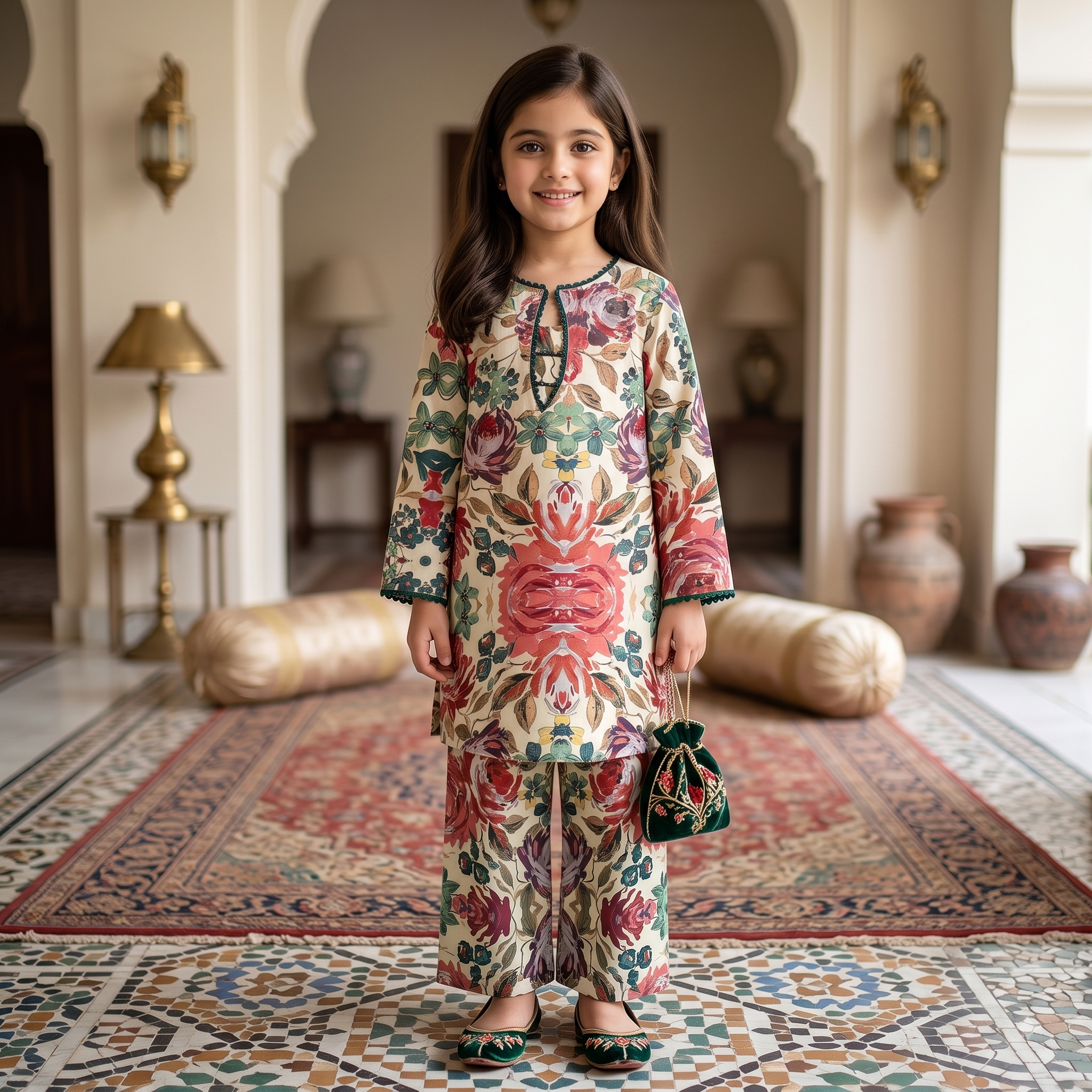Figo -Mehr-Un-Nisa Co-Ord Set