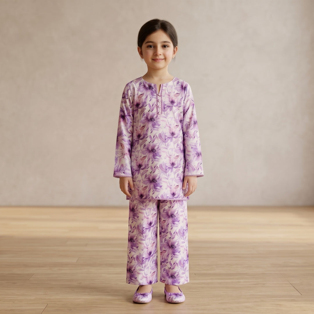 Figo - Lilac Bloom Co-Ord Set