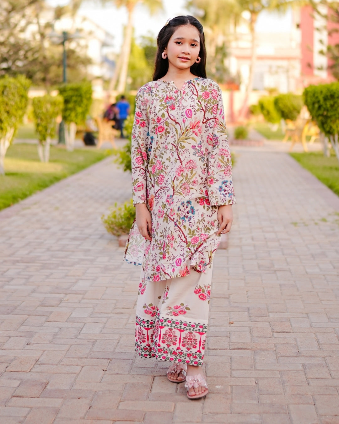 Figo - Whispering Floral Co-Ord Set