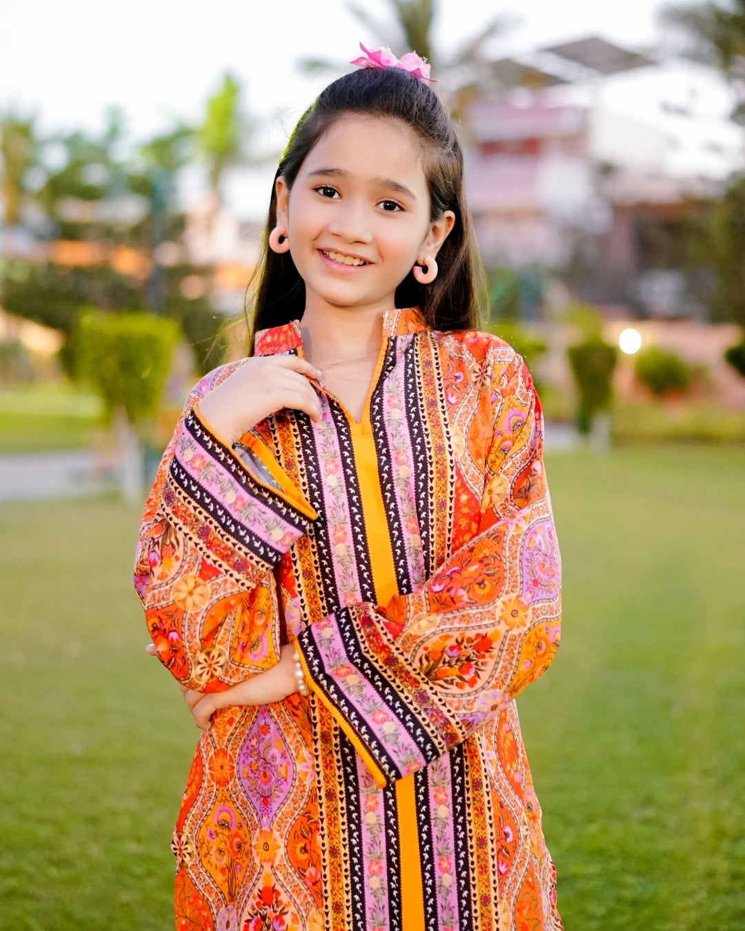 Figo - Beige Bloom Co-Ord Set