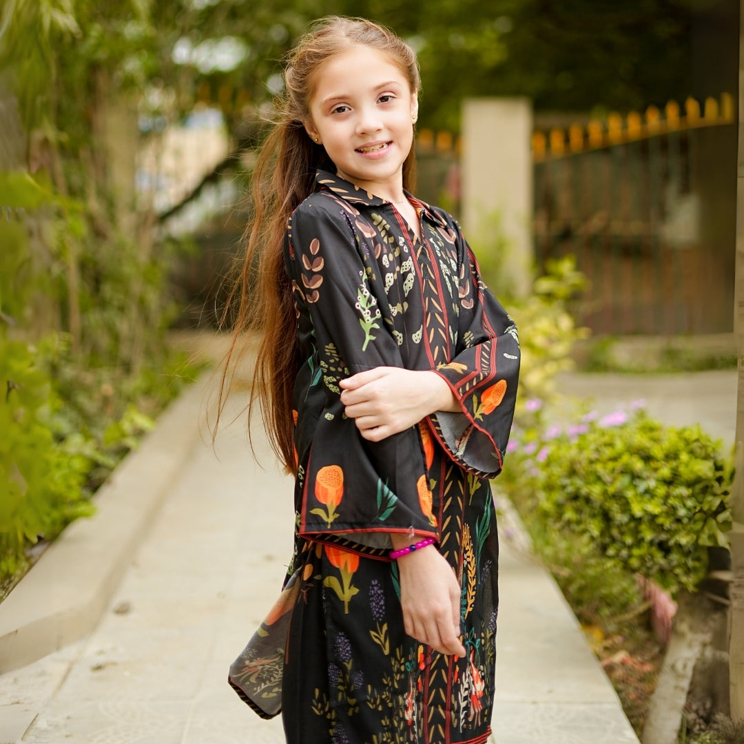 Figo - Black Orchid Co-Ord Set