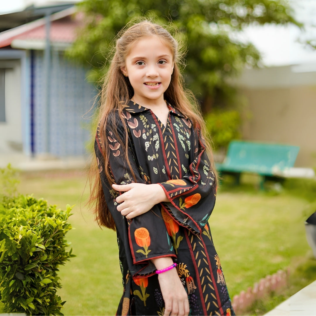 Figo - Black Orchid Co-Ord Set