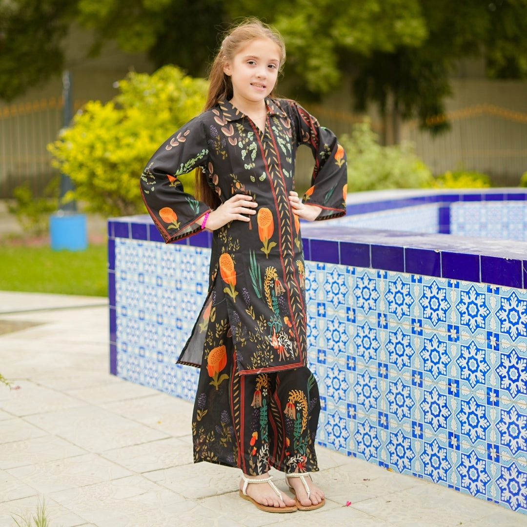 Figo - Black Orchid Co-Ord Set