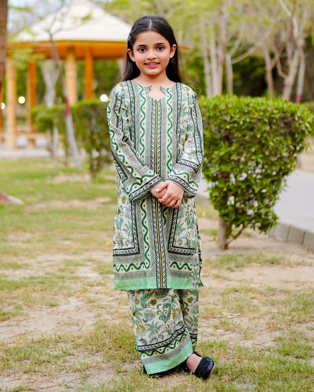 Figo - Greenline Glow Co-Ord Set