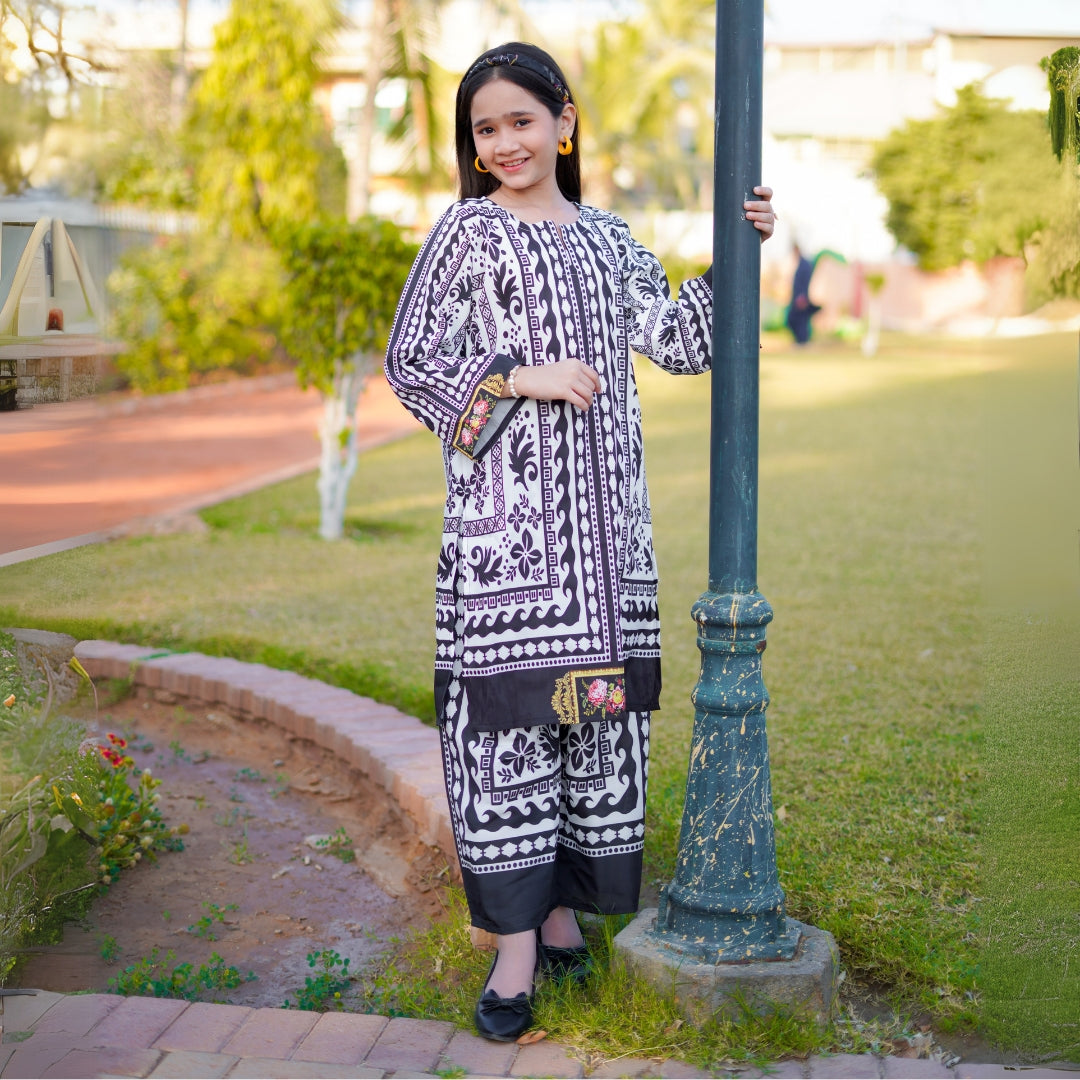 Figo - Monochrome Bliss Co-Ord Set