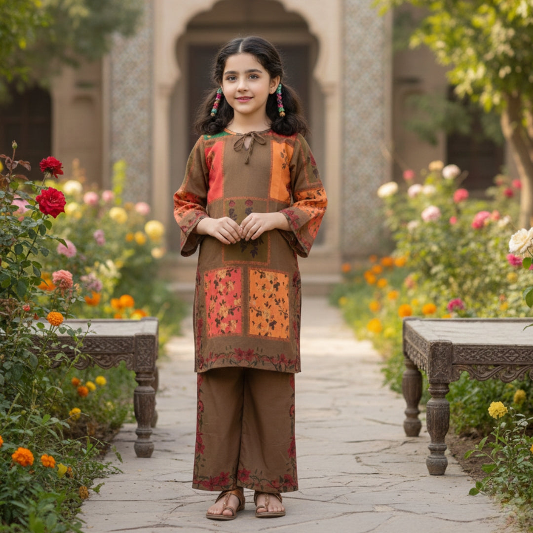 Figo - Sienna Petals Co-Ord Set