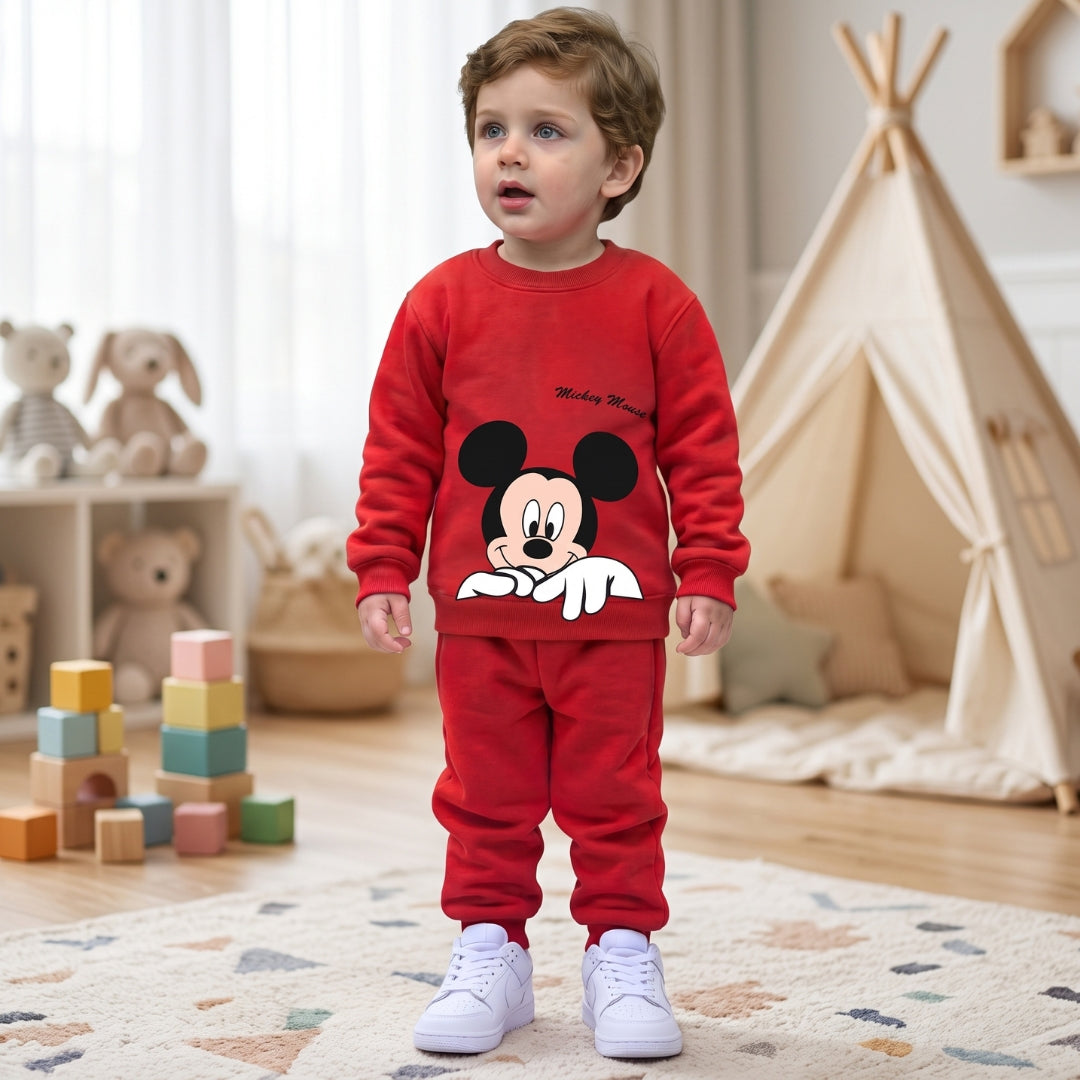 Figo - Mickey Mouse Track Suit(Red)