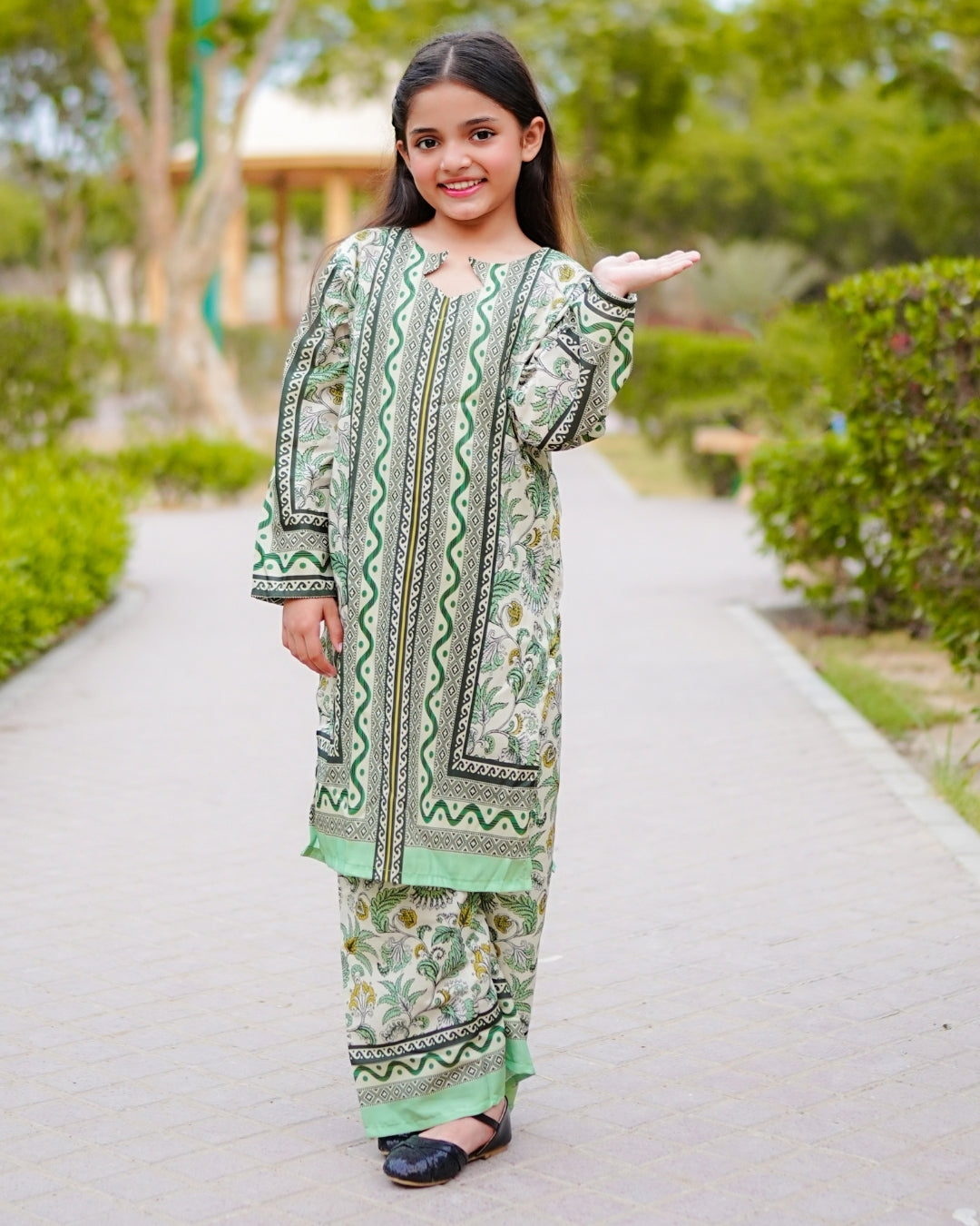 Figo - Greenline Glow Co-Ord Set