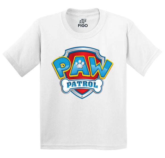 Figo Kids - White P Patrol T-Shirt