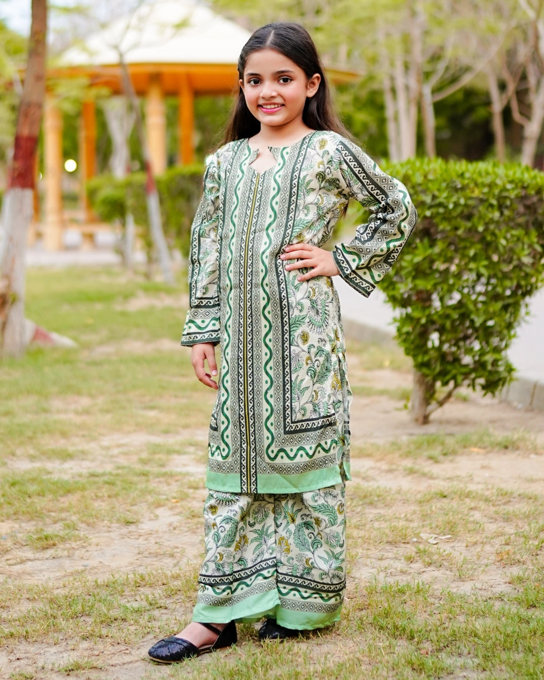 Figo - Greenline Glow Co-Ord Set