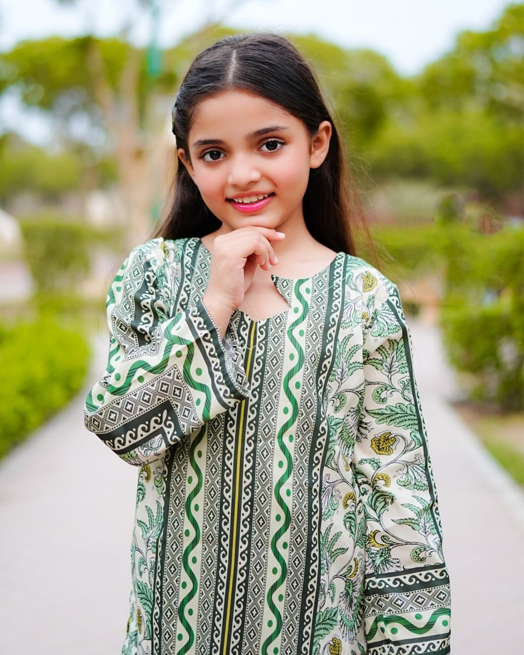 Figo - Greenline Glow Co-Ord Set