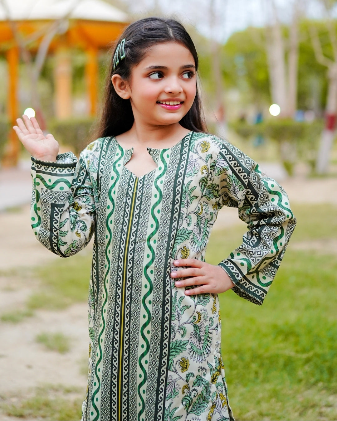 Figo - Greenline Glow Co-Ord Set