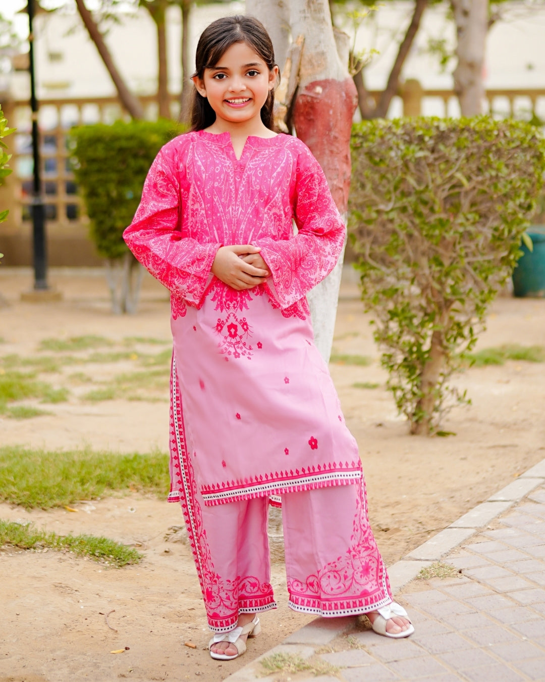 Figo - Pink Vibes Co-Ord Set