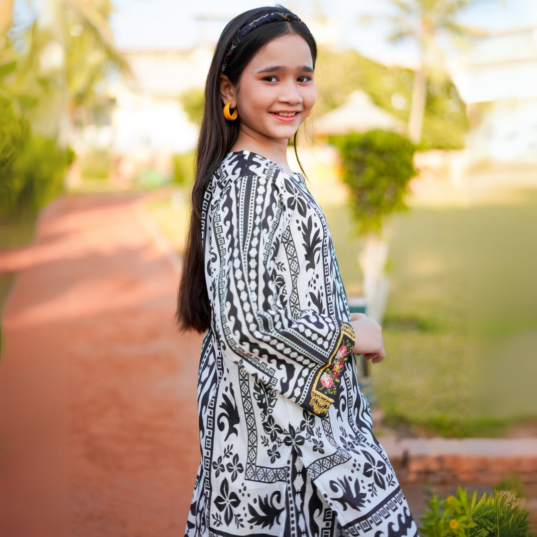 Figo - Monochrome Bliss Co-Ord Set