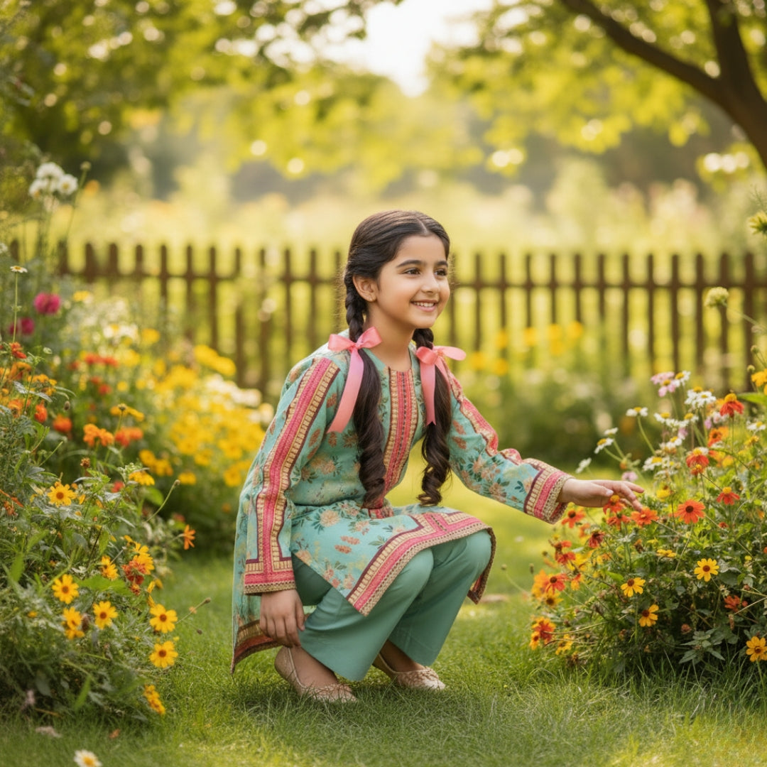 Figo - Mint Serene Co-Ord Set