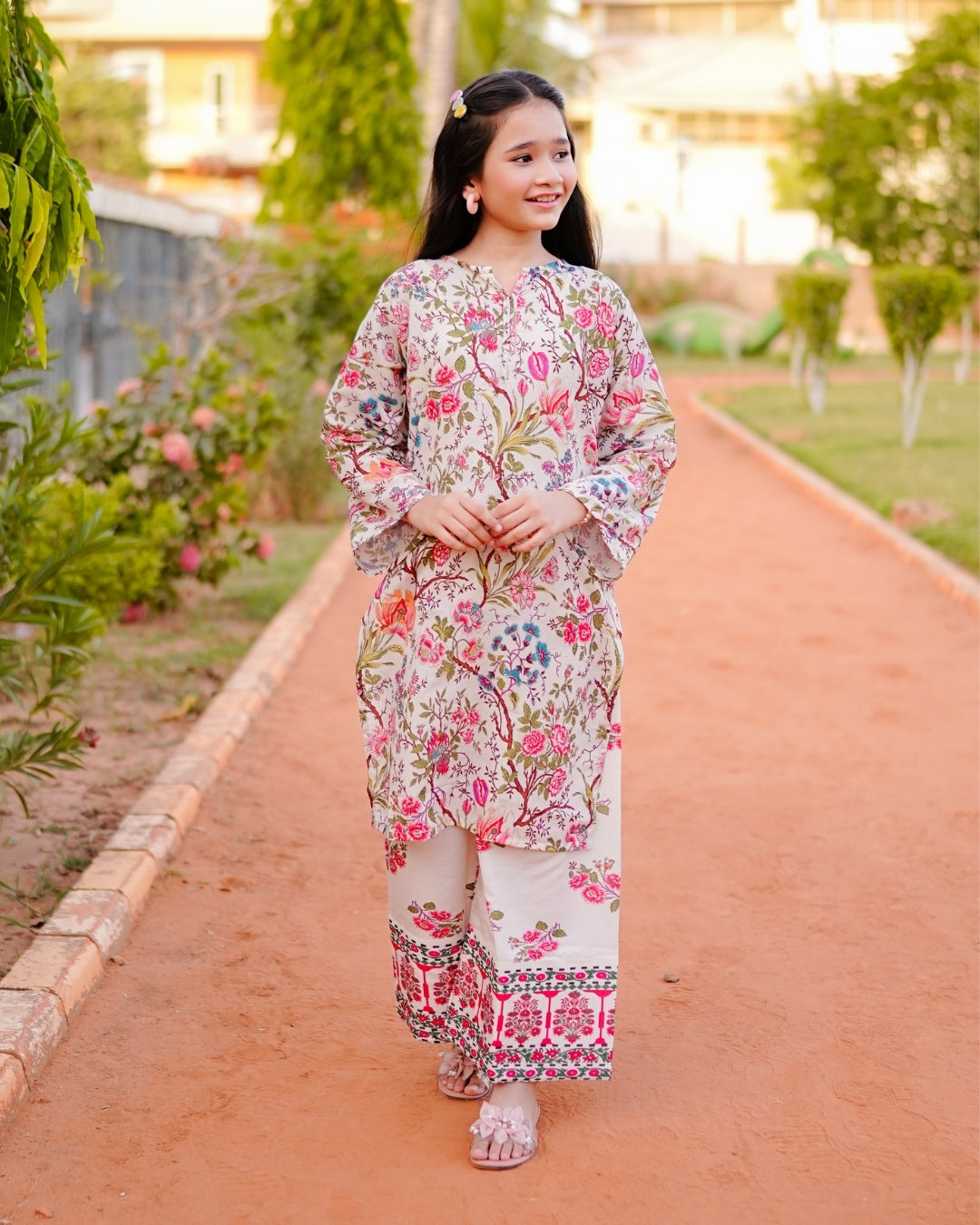 Figo - Whispering Floral Co-Ord Set