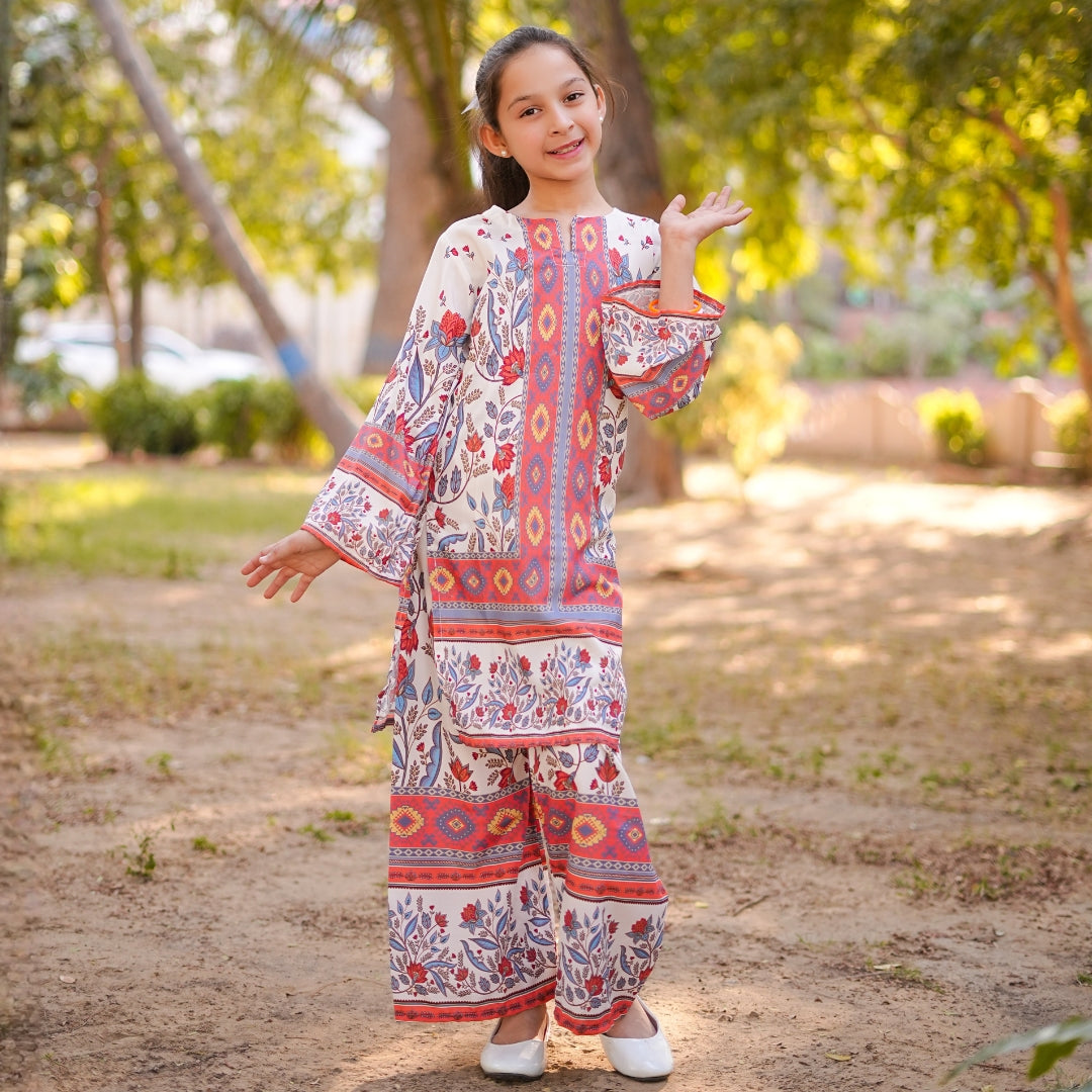 Figo - Floral Heritage Co-Ord Set