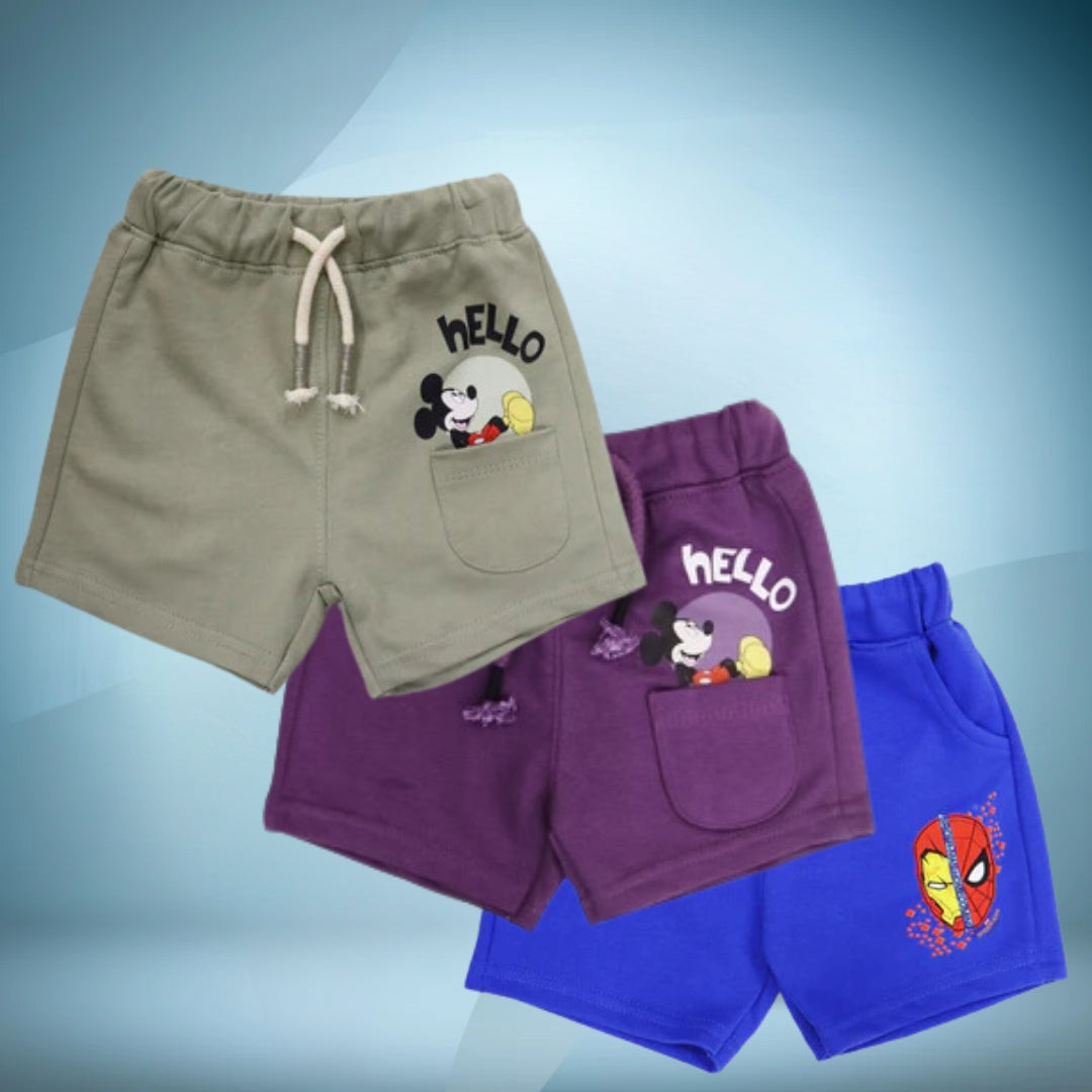 Figo - Pack of 3 Infant Short - 8