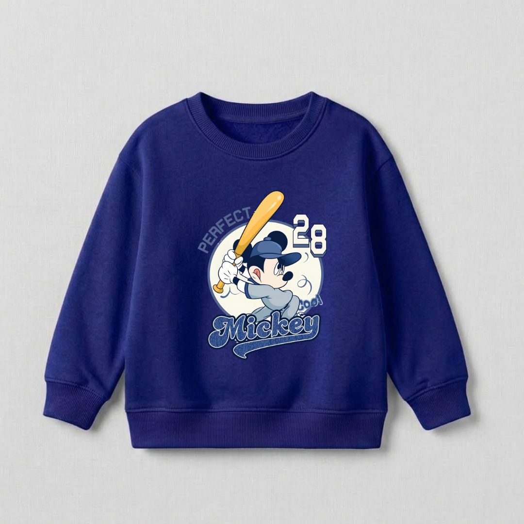 Mickey 28 Sweat Shirt - Royal Blue