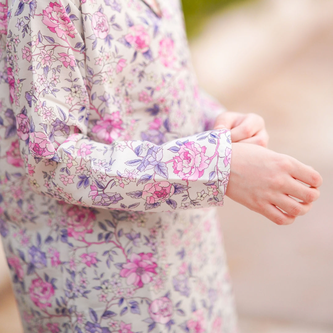 Figo - Light Green Floral Print Co-Ord Set