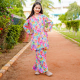 Figo - Multi Print Co-Ord Set (Swiss Fabric)