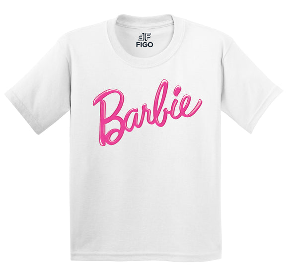 Figo Kids - White Barbie T-Shirt