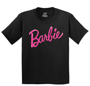 Figo Kids - Black Barbie T-Shirt