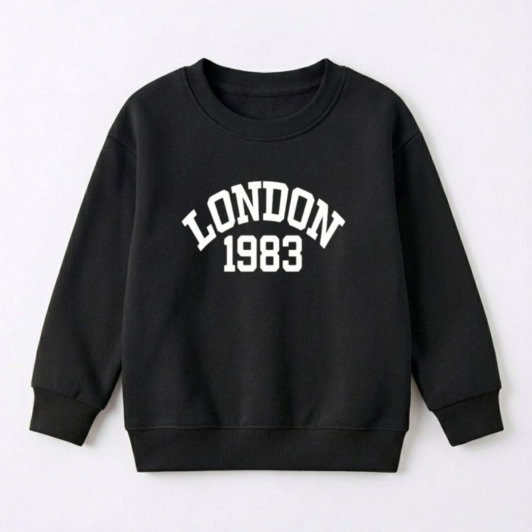 London 1983 Sweat Shirt - Black